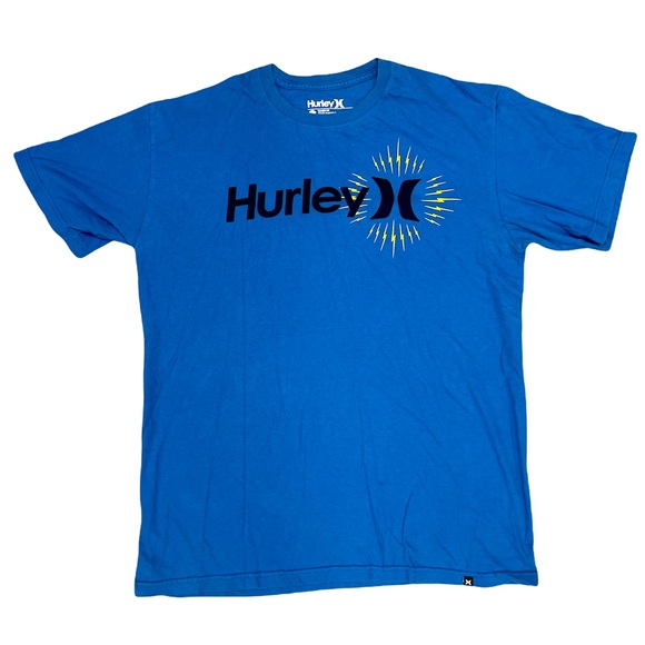 Hurley Lightning Logo T Shirt - Picture 1 of 2